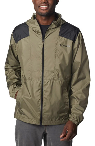 Campera Rompeviento Columbia Flashback Trekking Hombre