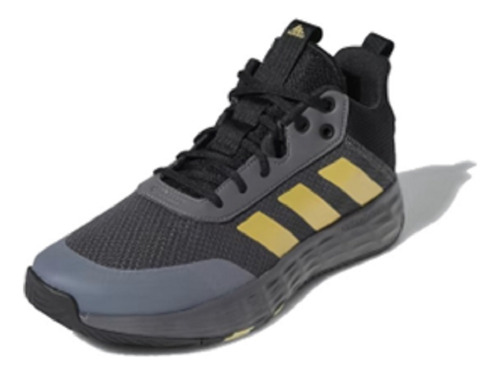 Tênis adidas Ownthegame 2.0 Preto E Dourado Original 