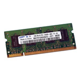 Memória Ram Color Verde  1gb 1 Samsung M470t2864qz3-cf7