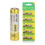 Bateria Pilha Alkaline 27a 12v Cartela Com 5 Unidades
