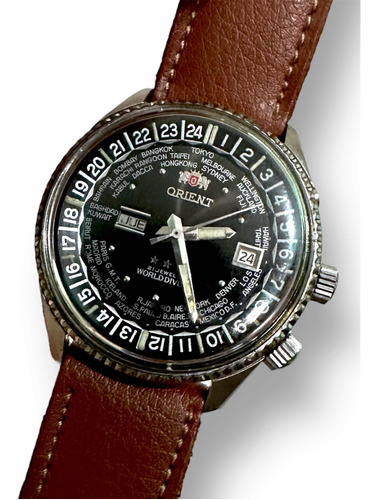 Reloj Orient 3 Stars World Diver Automatic 21 Jewels Vintage