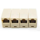 4 X Emenda Rj45 8 X 8 Pino A Pino Emenda Cabo De Rede Rj 45