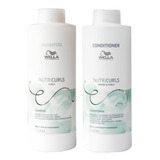 Kit Wella Professionals Nutricurls - Sh 1000 Ml+cond 1000 Ml