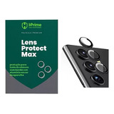 Película Hprime Lente Aro Preto Para Galaxy S23 / S23 Plus