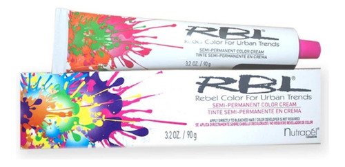 Tinte Para Cabello Rbl (colores Fantasía) 90 Gr 