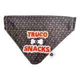 Bandana Para Mascotas Fiesta Halloween Snack O Truco