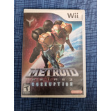 Metroid Corruption Nintendo Wii Totalmente Original 