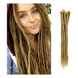 Dsoar Extensiones De Rastas De Doble Extremo 10 Hebras Rasta