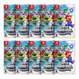 Combo Com 10 Super Mario Bros Wonder Switch Midia Fisica