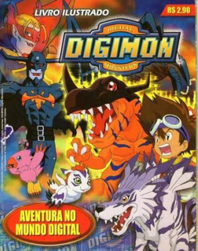 Figurinhas Álbum Digimon Aventura No Mundo Digital 2000