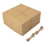 Cinta Adhesiva De Papel Kraft Para Envolver Regalos, 4 Cajas