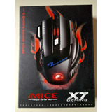 Mouse Imice-x7- 4 Teclas Adicionales, Ideal Para Juegos.