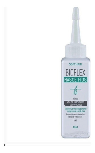 Tônico Capilar Anti Queda E Calvície Bioplex Nasce Fios 60ml