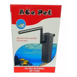 Ace Pet Filtro Interno Ap-f580 200l/h Para Aquários Até 20 L