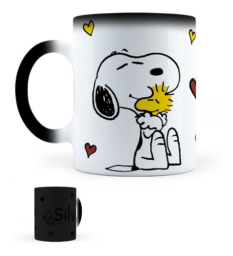 Taza Mágica Snoopy Personalizada