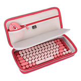 Estuche Rígido Rojo Para Mouse Y Teclado Logitech Pop