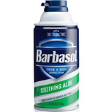 Crema De Afeitar Barbasol, Aloe Calmante - 10 Oz - Paquete D