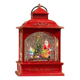 Farol Navideño Con Luz Nocturna, Musical Decorativo [u]