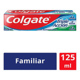 Pasta Dental Colgate Triple Acción Menta Original 125 Ml