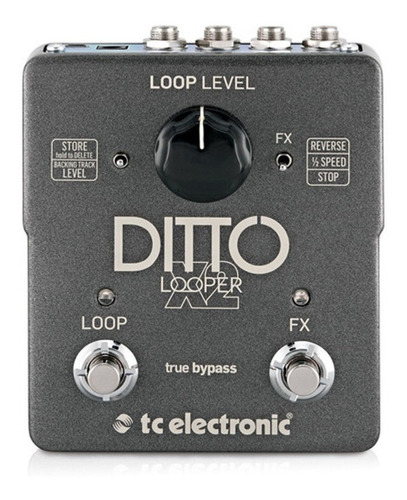Pedal Tc Electronic Ditto Looper X2 Pedal Loop Envios