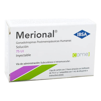 Merional Solución Inyectable 75 U.i\u002Fml, 1 Frasco Ámpula + 1 Ampolleta Solvente 1 Ml | Envío gratis