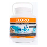 Cloro 90 Granulado Disolución Lenta Jetclor 2 Kg P/piscinas