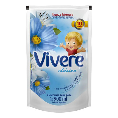 Suavizante Vivere Clásico en recarga 900 ml | MercadoLibre