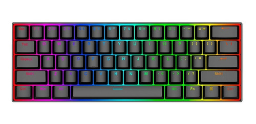 Teclado Mécanico 60% Redragon Dragonborn K630rgb Red Español