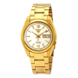 Reloj Automatico Seiko 5 Automatico Snkl58 Dorado Wr