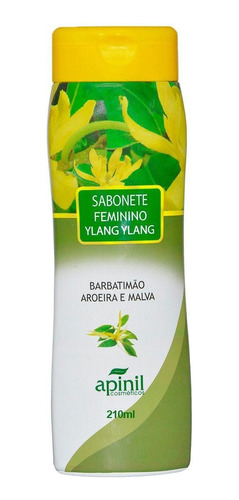 Sabonete Liquido Intimo Feminino 200ml Apinil Aroma Ylang