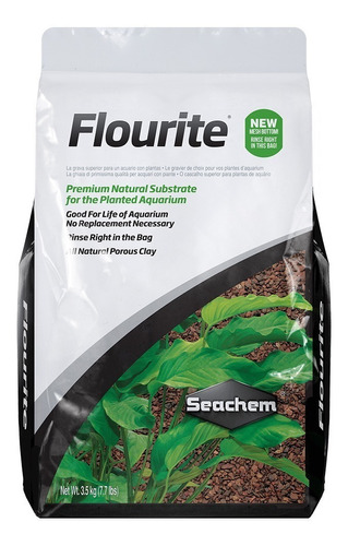 Sustrato Flourite 3,5kgs Seachem Plantado Acuarios Peceras