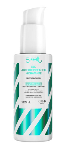 Gel Autobronzeador Skelt Hidratante Com Acido Hialuronico