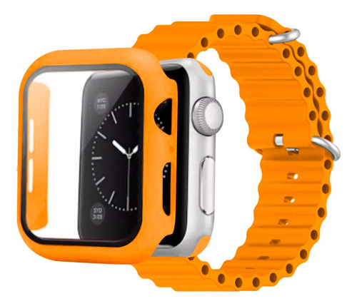 Correa + Case Para Applewatch Iwatch Series 8/7/6/5/4/3/2/1 