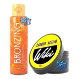 Aceite Bronceador + Carbon Activo 