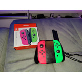 Joycon Nintendo Switch - Verde E Rosa