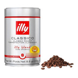 Café Illy Classico 100% Arábica 250 Grs. En Grano 