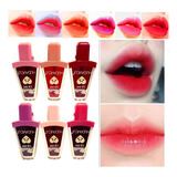 Tinta Labial Lips Tint Aqua Larga Duracion Hudamoji Helado