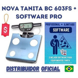 Balança Bioimpedância Tanita Bc 603fs + Software Tanita Pro