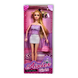 Juguete Muñeca Tipo Barbie Para Niñas 