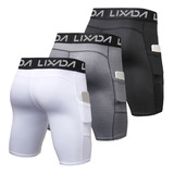 Pantalones Cortos Deportivos Pocket.lixada Pack Active Short