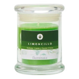 Velas Aromatizadas Limon Envase Vidrio 120hrs De Uso