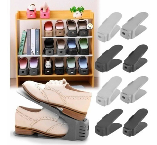 Organizador De Zapatos  Plástico X 3 Unidades