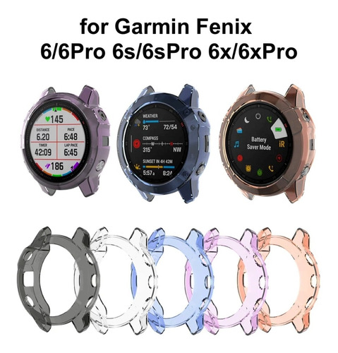 Carcasa Para Garmin Watch Fenix 6s/6spro  6/6pro  6x/6xpro