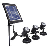 Kit De Lámpara Solar Para Piscina, Fuente, Estanque, Control