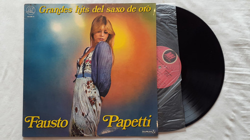 Fausto Papetti Grandes Exitos Del Saxo De Oro 1980 Vinilo Ex