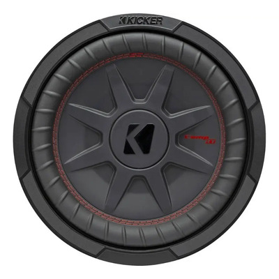 Woofer Kicker Plano Comprt Cwrt102 10 Pulgadas 800w 2 Ohm Color Gris oscuro | Meses sin interés