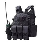 Chaleco Tactico Militar Paintball Airsoft  + Accesorios