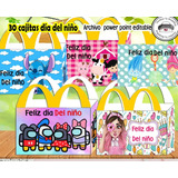 Kit Imprimible Cajita/dulcero Dia Del Niño Texto Editable