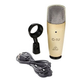 Microfono Condenser Estudio Usb Behringer C-1u - Oddity