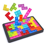 1 Juego De Rompecabezas Gigante De Silicona Tetris Jigsaw
